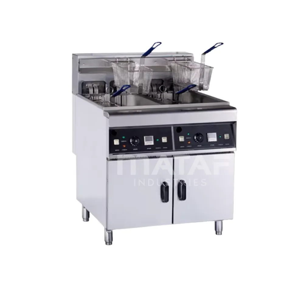 MTF-EF28L-2 LARGE CAPACITY ELECTRIC DEEP FRYER 28L+28L