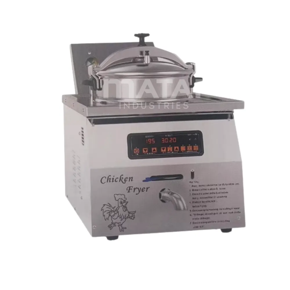 MTF-MDXZ16B ELECTRIC PRESSURE DEEP FRYER (16L TABLE TOP)