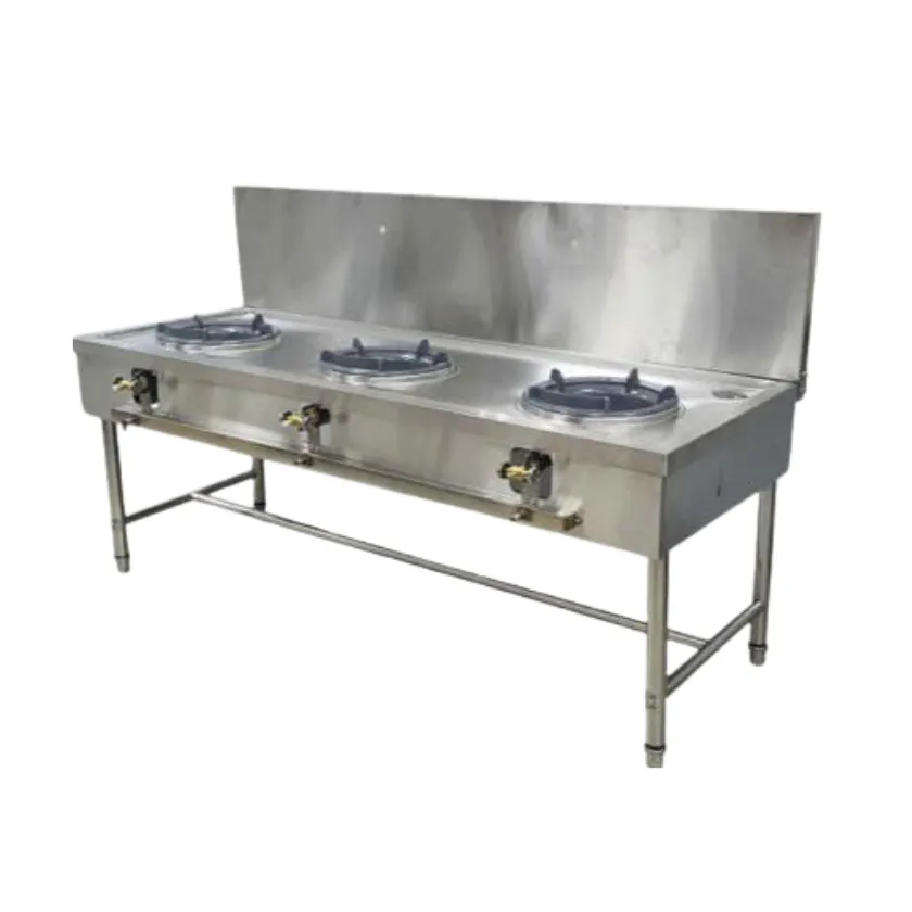MTF-KWA3 STAINLESS STEEL KWALI RANGE (3 BURNER)