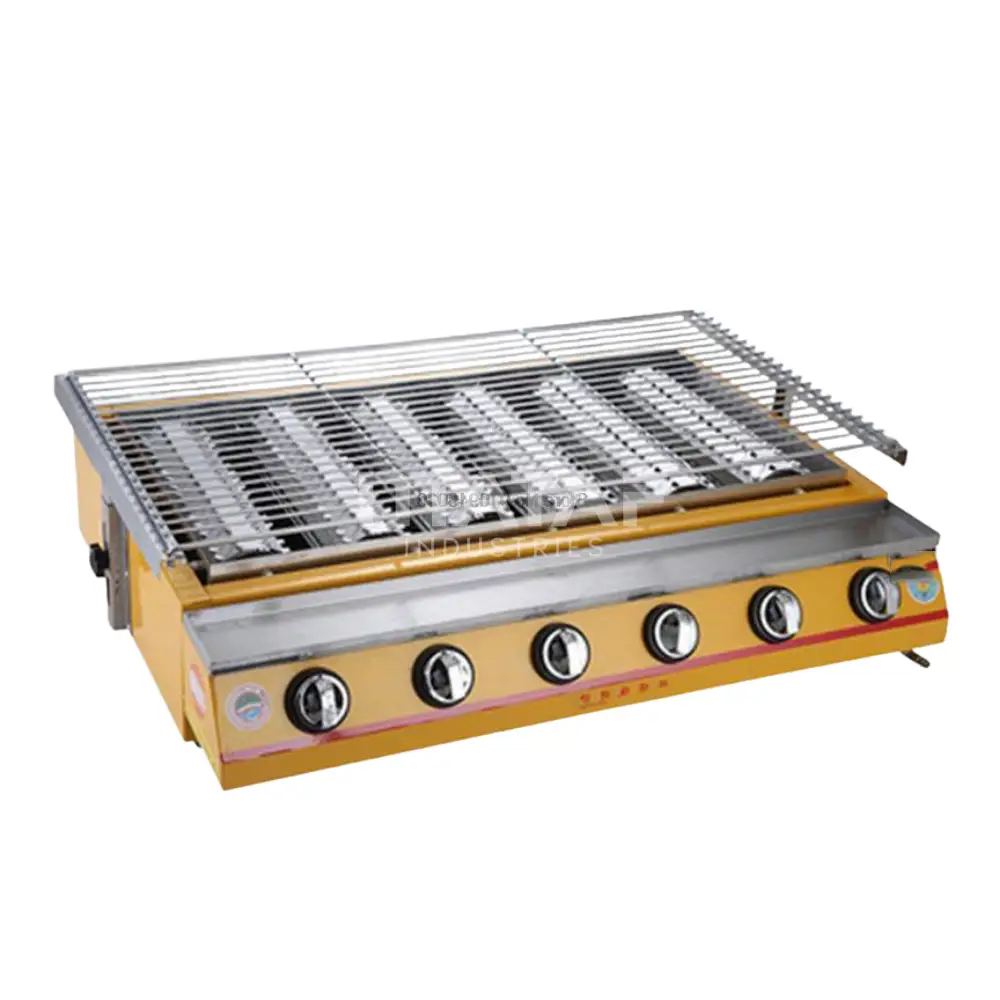 [MTF-233C] MTF-233C - 6 BURNER SMOKELESS INFRARED BURNER