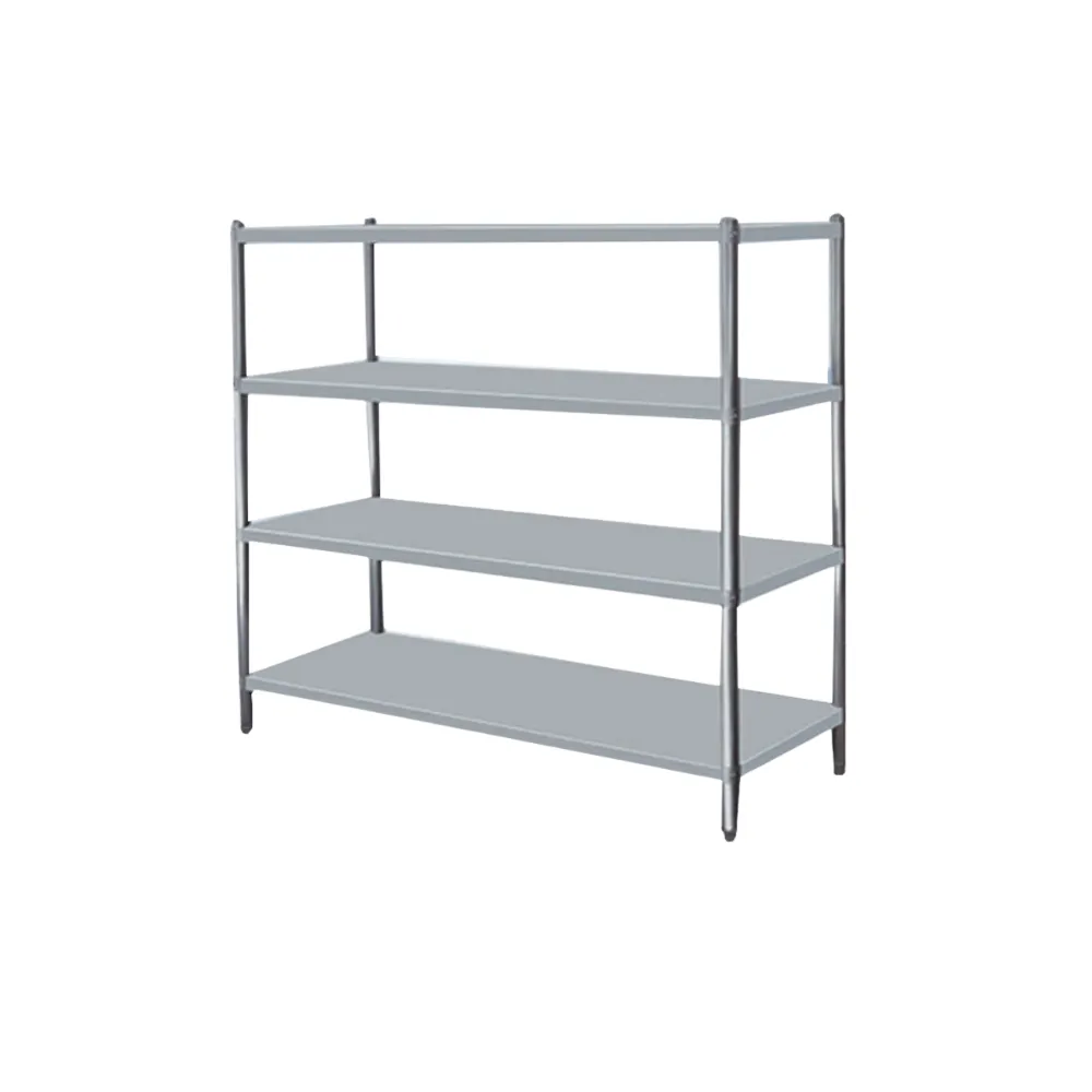 FSR1800-4 6FT STAINLESS STEEL RACK 4 TIER (180X48X155)
