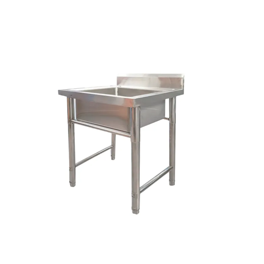 FST600-1 SINK TABLE 1 BOWL (60X60X85)CM
