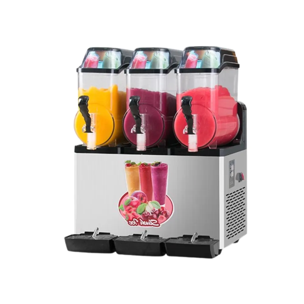 [MTF-SM312] MTF-SM312 TRIPLE TANK ICE SLUSHER MACHINE 36L